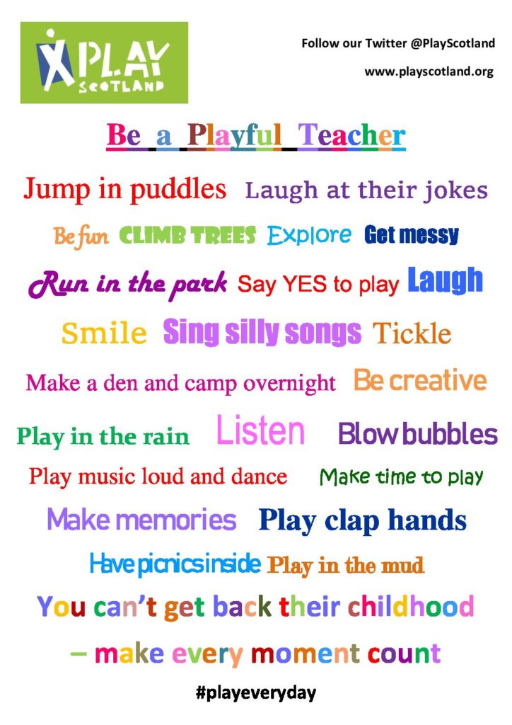 Be A PLaYFul Teacher