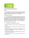 Play Scotland Volunteer Policy