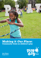 Making it our Place – communities talk about play