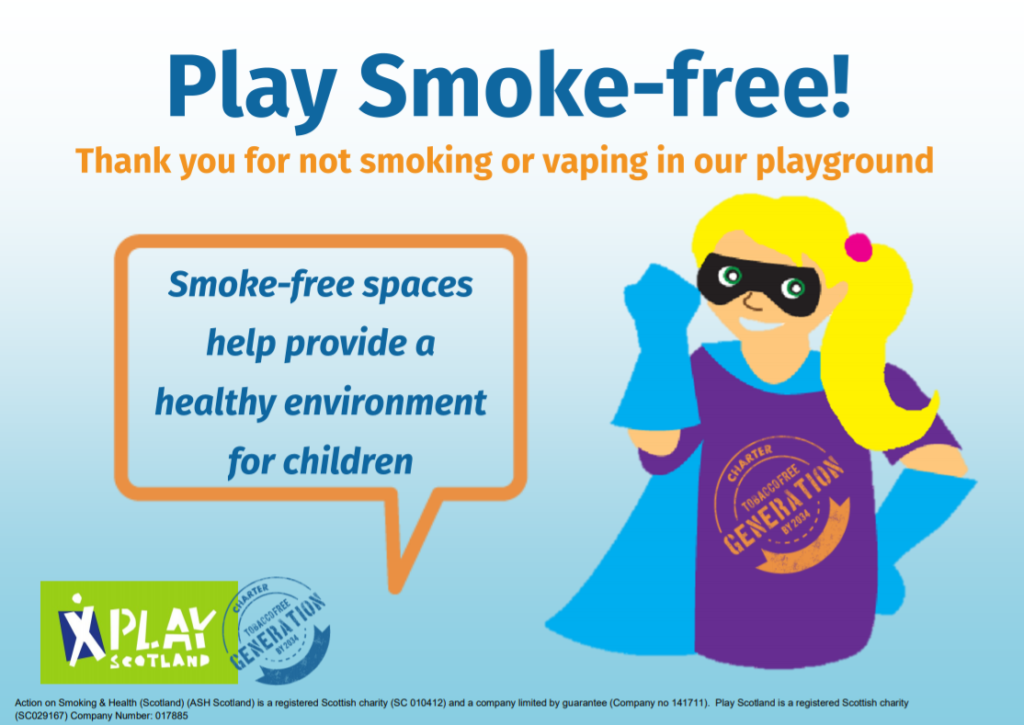 Play smoke-free – hero girl